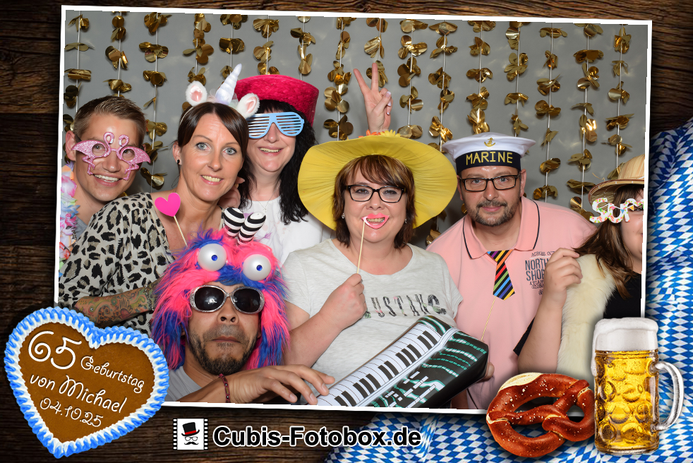 Fotobox mieten für Oktoberfest in Lebach Saarland - stilvolle Fotobox im mit Sofortdruck