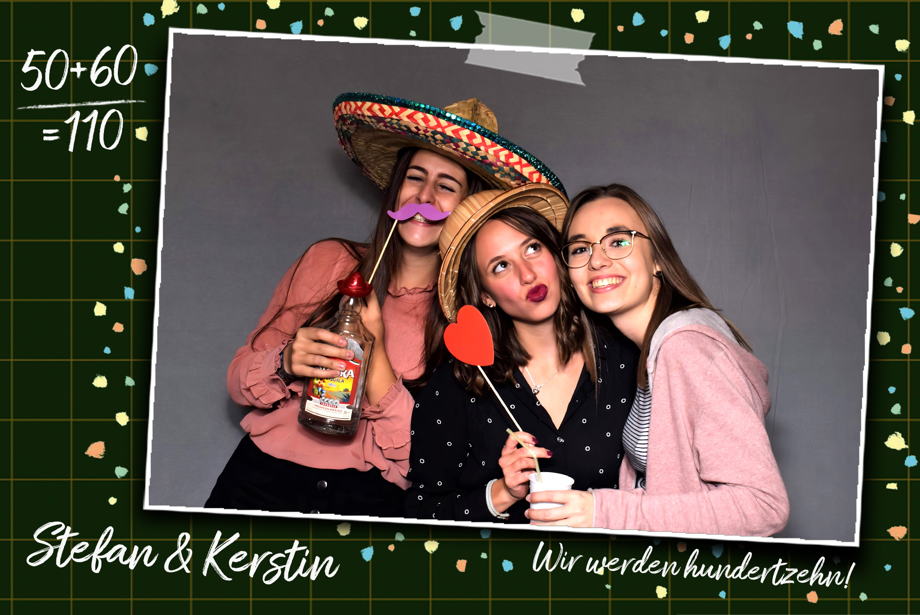 Lustige Momente mit tollen Accessoires! Mit der Cubis-Fotobox im Saarland